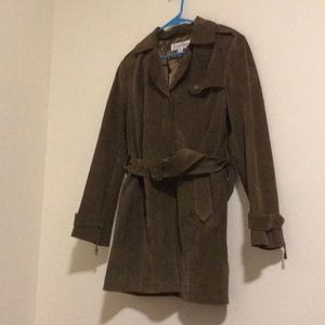 Utility Leather Coat